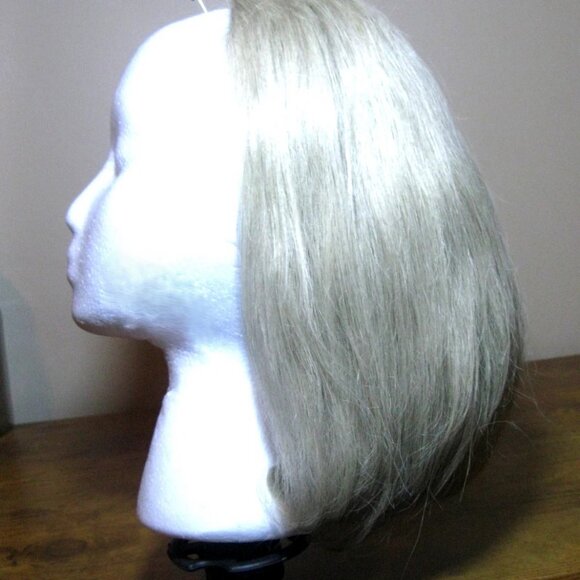 Vintage 100% Spanish Human Hair Fall ^ Color 101 12-13" long - Picture 2 of 7